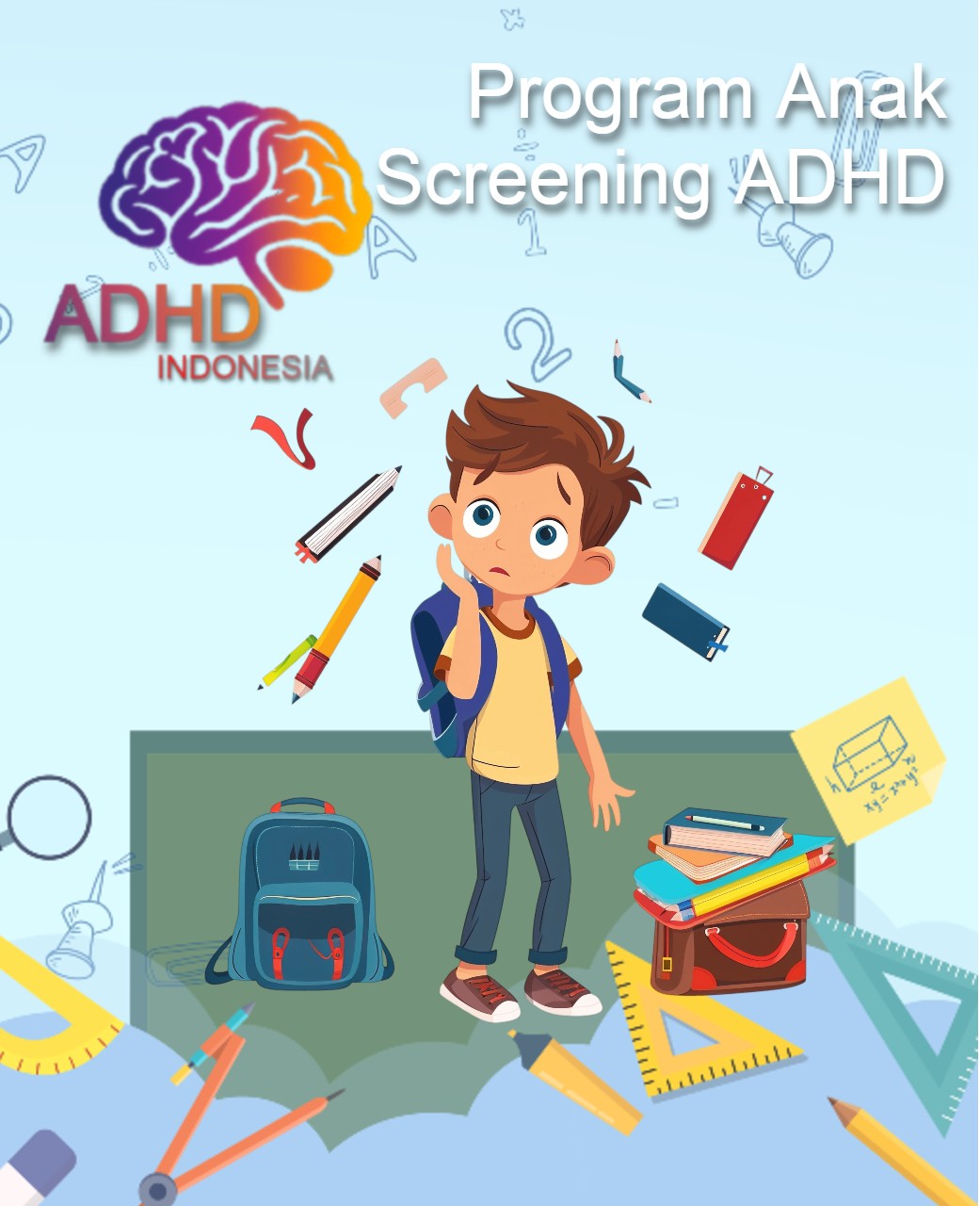 Program ADHD Indonesia Kabupaten Muna Screening ADHD Non-Diagnostik